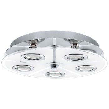 Plafoniera LED Cabo, 30933, GU10, Crom-Satin, 5x3W, 5x240lm Plafoniera LED Cabo, 30933, GU10, Crom-Satin, 5x3W, 5x240lm