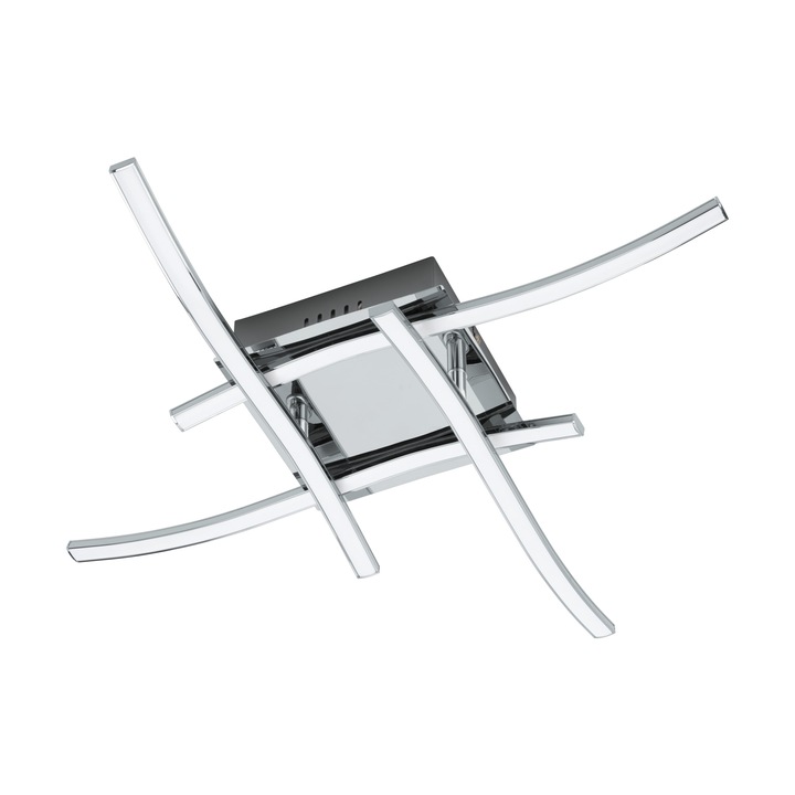 Плафон Valmora, 96327, хром-бял, LED 4x5W, 4x470lm