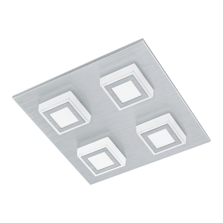 Plafoniera Masiano, 94508, Aluminiu-Satin, LED 4x3,3W, 4x340lm