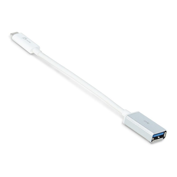 Адаптер j5create JUCX05, USB-C 3.1 мъжко - USB-A женско 5Gb/s, 90см