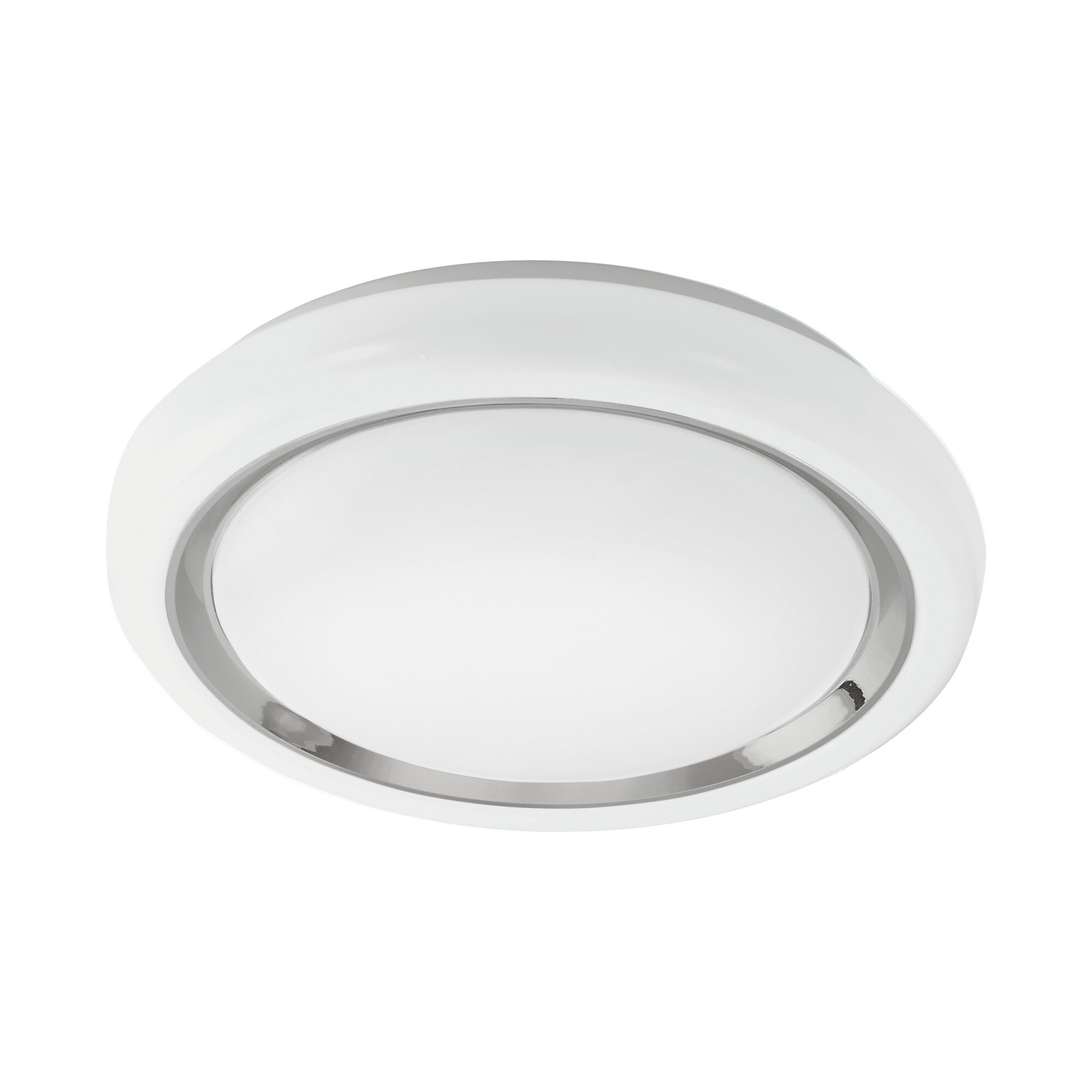 Plafoniera Capasso, 96023, Alb-Crom, LED 18W, 2100lm