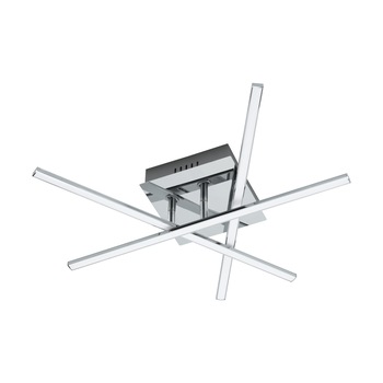 Plafoniera Lasana 1, 95567, Crom-Alb, LED 18W, 1890lm Plafoniera Lasana 1, 95567, Crom-Alb, LED 18W, 1890lm