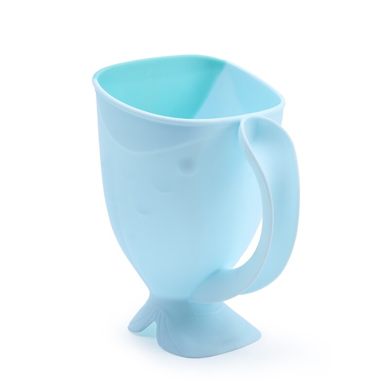 Recipient pentru clatire Little Mom Fish Blue