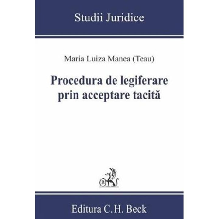 Procedura de legiferare prin acceptare tacita