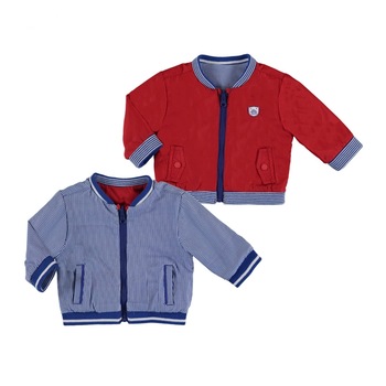 Geaca de vant reversibila Mayoral pentru bebe baiat, Bleumarin/Rosu Geaca de vant reversibila Mayoral pentru bebe baiat, Bleumarin/Rosu