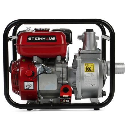 Motopompa Steinhaus PRO-GP50, 2", 7CP, 33.000l/h, 4 timpi, benzina, autonomie 2.65 ore