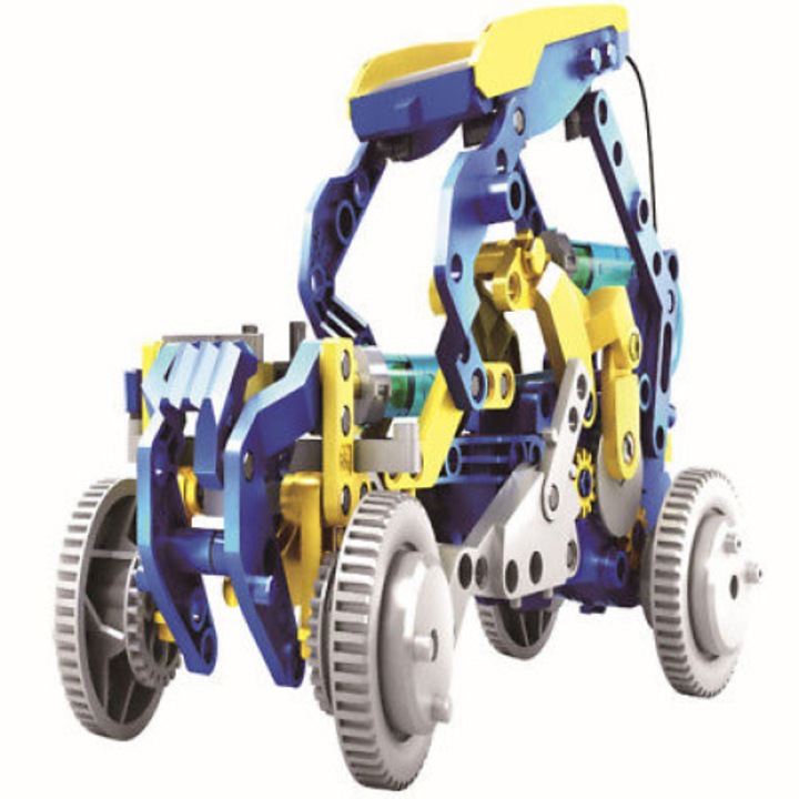 Robot transformer Solar Hidraulic, 12 in 1 Multicolor