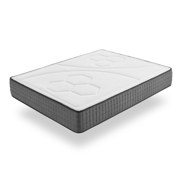 Хипоалергенен матрак MOONIA Hexacare Izvoarele, 140x190x28см, с индивидуални пружини, обръщащ се, антибактериален, средна/твърдост