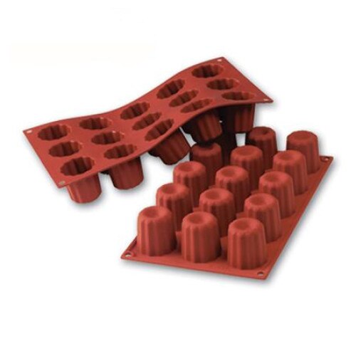 Forma Silicon Bordelais Ø4.5xh4.5cm, 15 cavitati
