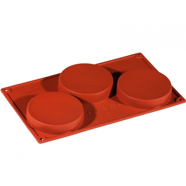 Forma Silicon Discuri Ø10.3xh2cm, 3 cavitati