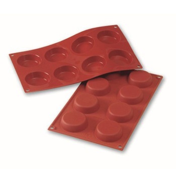 Forma Silicon Discuri Ø6xh1.7cm, 8 cavitati Forma Silicon Discuri Ø6xh1.7cm, 8 cavitati