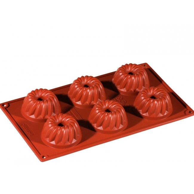 Forma Silicon Gugelhuph Ø6xh3.3cm, 6 cavitati
