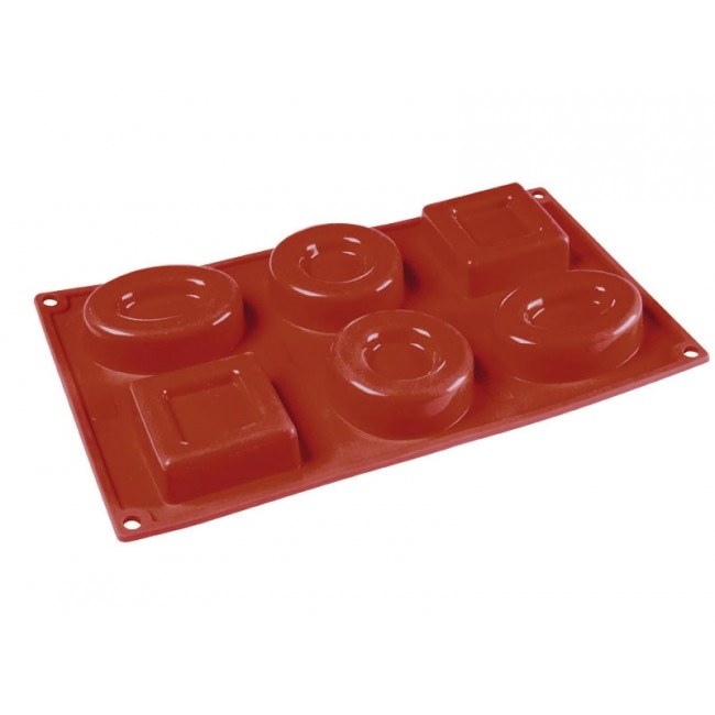Forma Silicon Geometrie 8x7xh2.3cm, 6 cavitati
