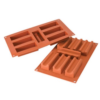 Forma Silicon Marsigliese 9.5x3.5xh2.5cm, 7 cavitati Forma Silicon Marsigliese 9.5x3.5xh2.5cm, 7 cavitati