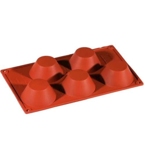 Forma Silicon Muffin Ø8xh3.5 cm, 5 cavitati