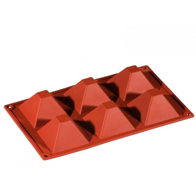 Forma Silicon Piramida 7.1x7.1xh4cm, 6 cavitati