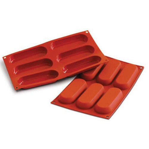 Forma Silicon Savoiardo 12.8x4.7xh1.7cm, 6 cavitati