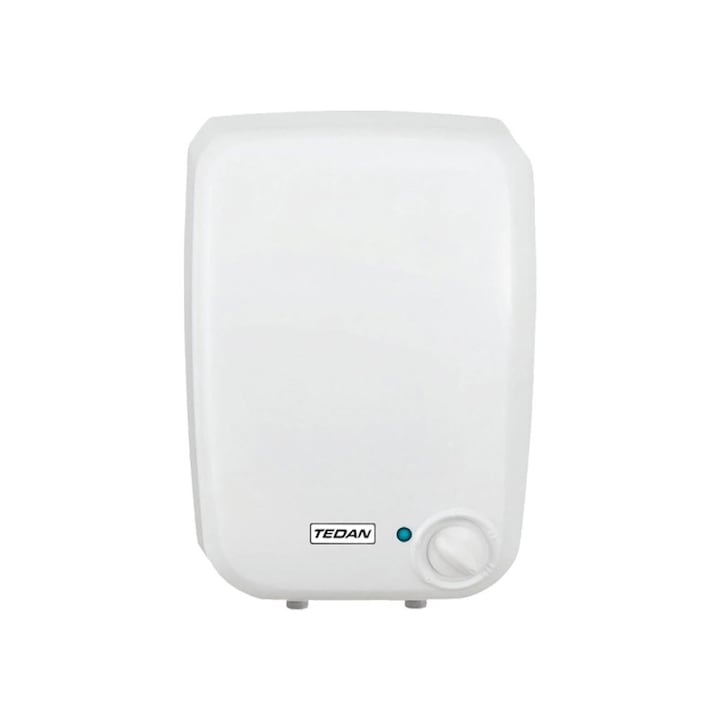 Електрически малолитражен бойлер TEDAN Mini INOX 8 литра, над мивка, неръждаем, 1.5 kW