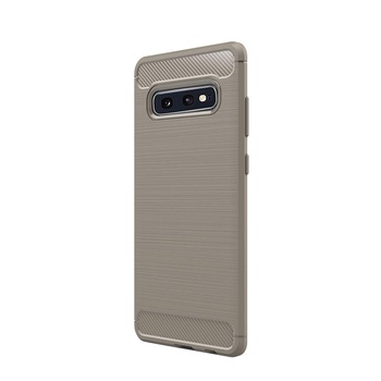 Husa Samsung Galaxy S10E, Slim Armor Carbon, carcasa spate Antisoc, Gri Husa Samsung Galaxy S10E, Slim Armor Carbon, carcasa spate Antisoc, Gri