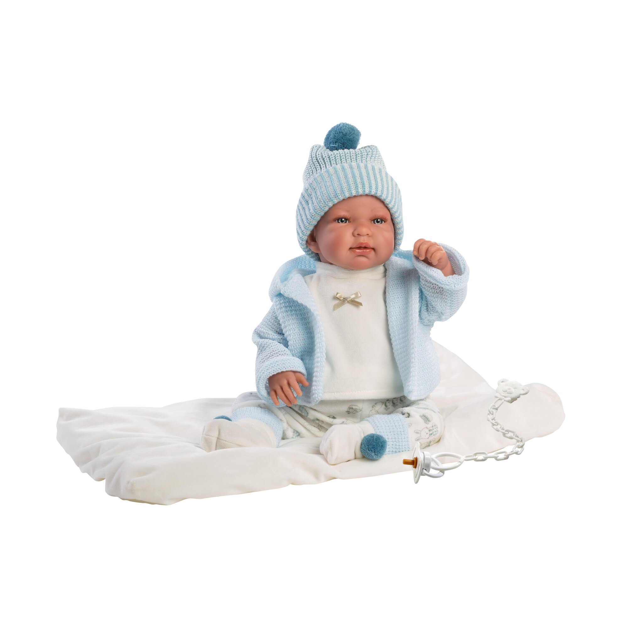 Papusica Bebelus Tino 84429 Llorens 44 cm