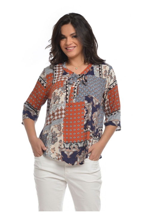 Camasa patchwork Dama cu Imprimeu, M