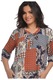 Camasa patchwork Dama cu Imprimeu, M