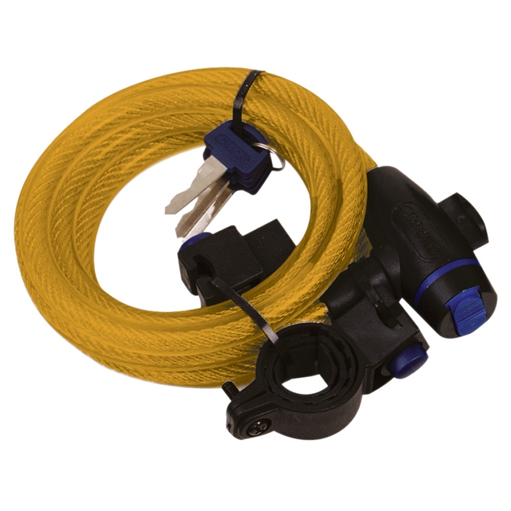 Antifurt moto OXFORD - 1.8m x 12mm - auriu