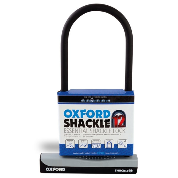 Antifurt motoOXFORD - Shackle12 U-lock - 180 x 320mm