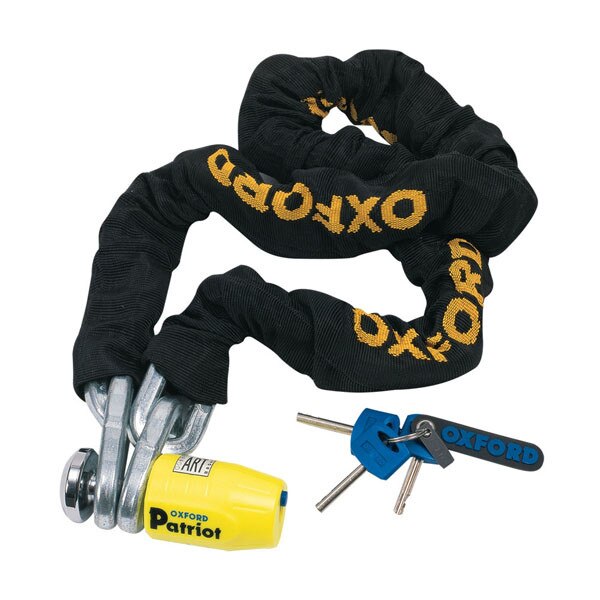 Antifurt moto OXFORD - Patriot - 1.5m x 12mm (grosime za)
