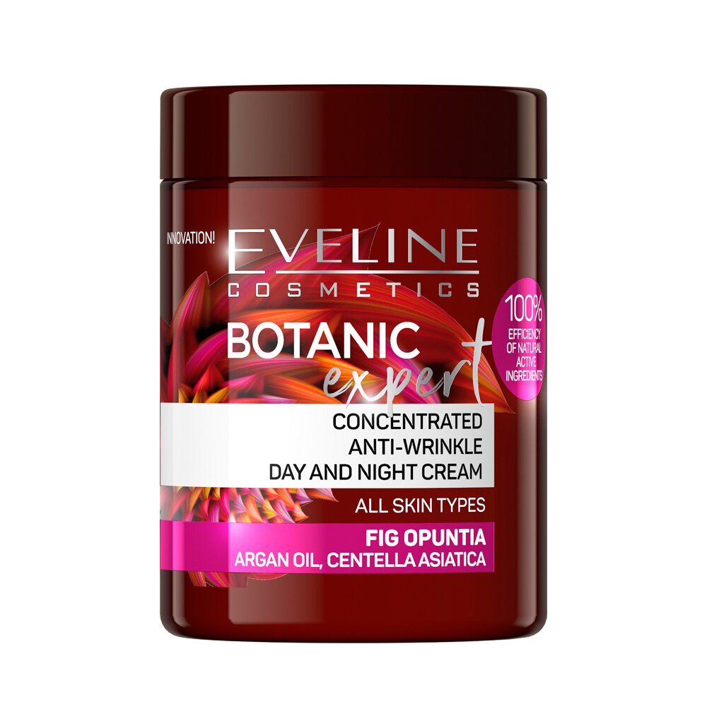 Crema de zi si noapte concentrata anti rid Eveline Botanic Expert Fig Opuntia 100 ml