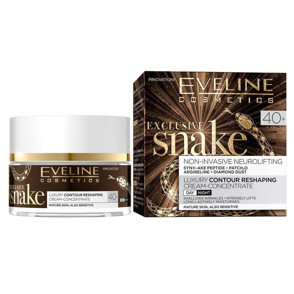 Crema de zi si noapte Eveline Exclusive Snake 40+ 50 ml
