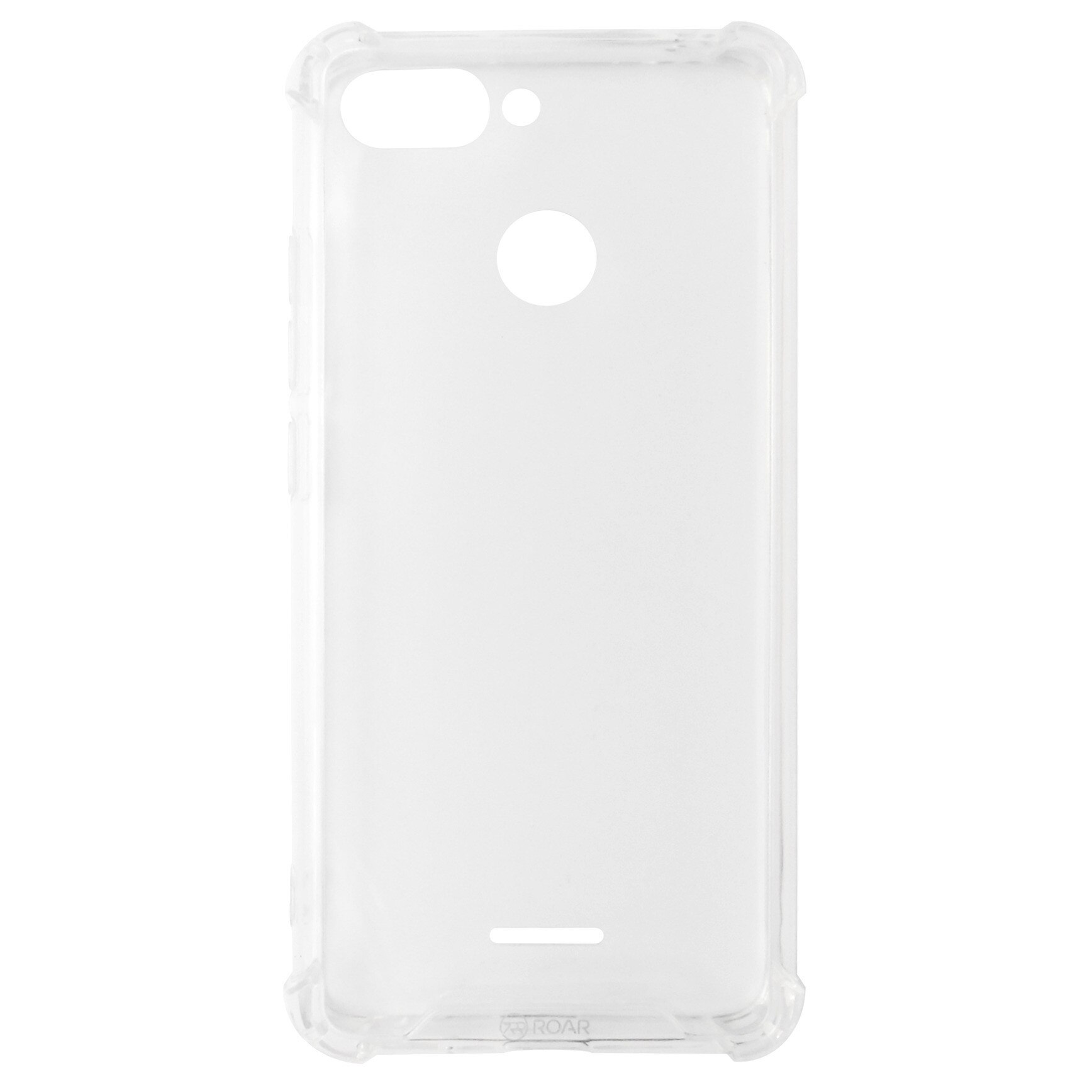 Husa tip capac spate slim Roar Armor (colturi intarite) transparenta policarbonat + silicon pentru Xiaomi Redmi 6