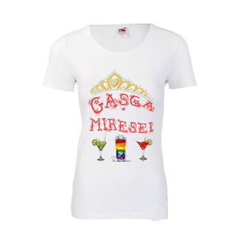 Tricou personalizat Fruit of the loom Gasca Miresei, tricou echipa miresei S Tricou personalizat Fruit of the loom Gasca Miresei, tricou echipa miresei S