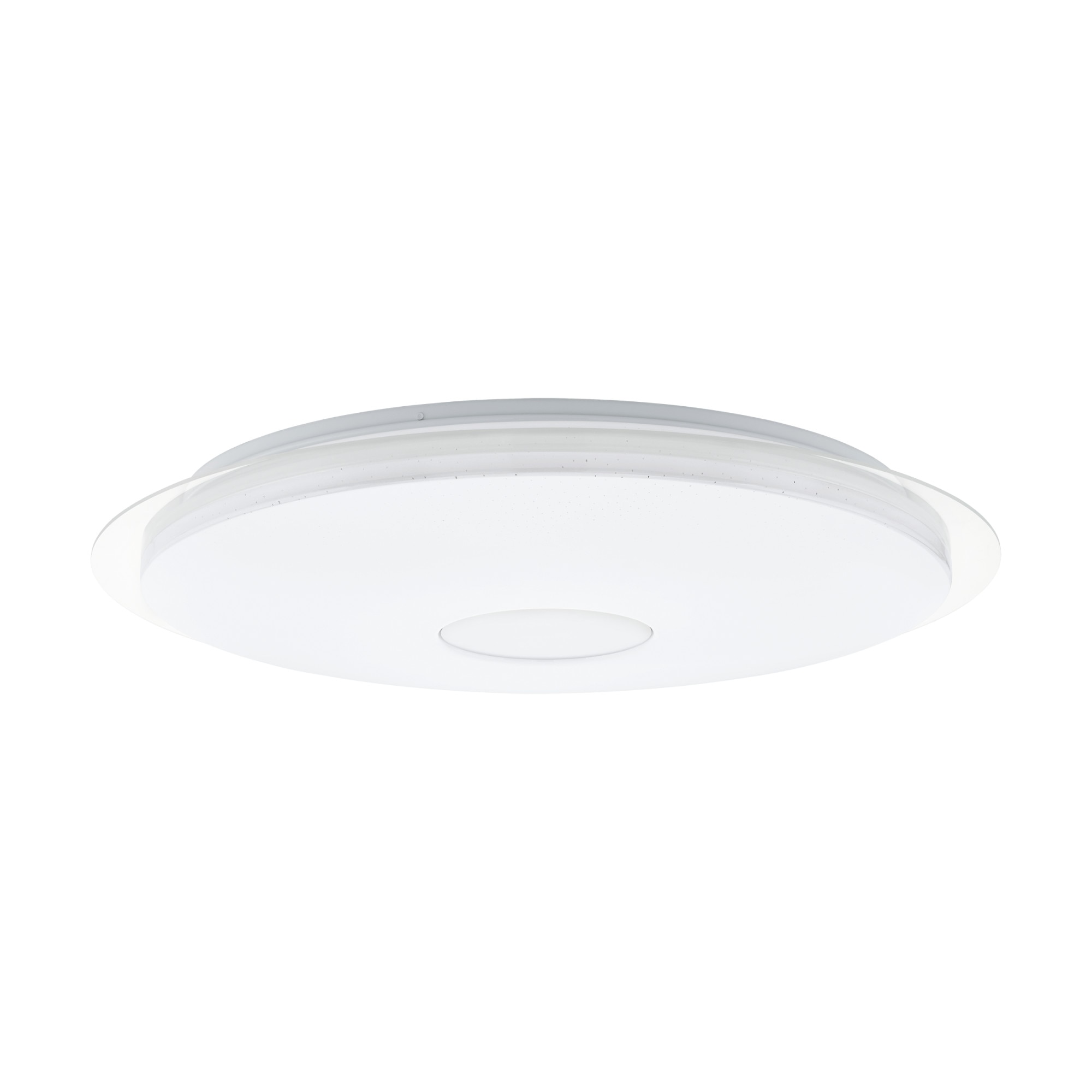 Plafoniera LANCIANO LED, 97737, Metal, Plastic, Alb, transparent, 40W, 4000 lumeni, 3050 tuneable Alb