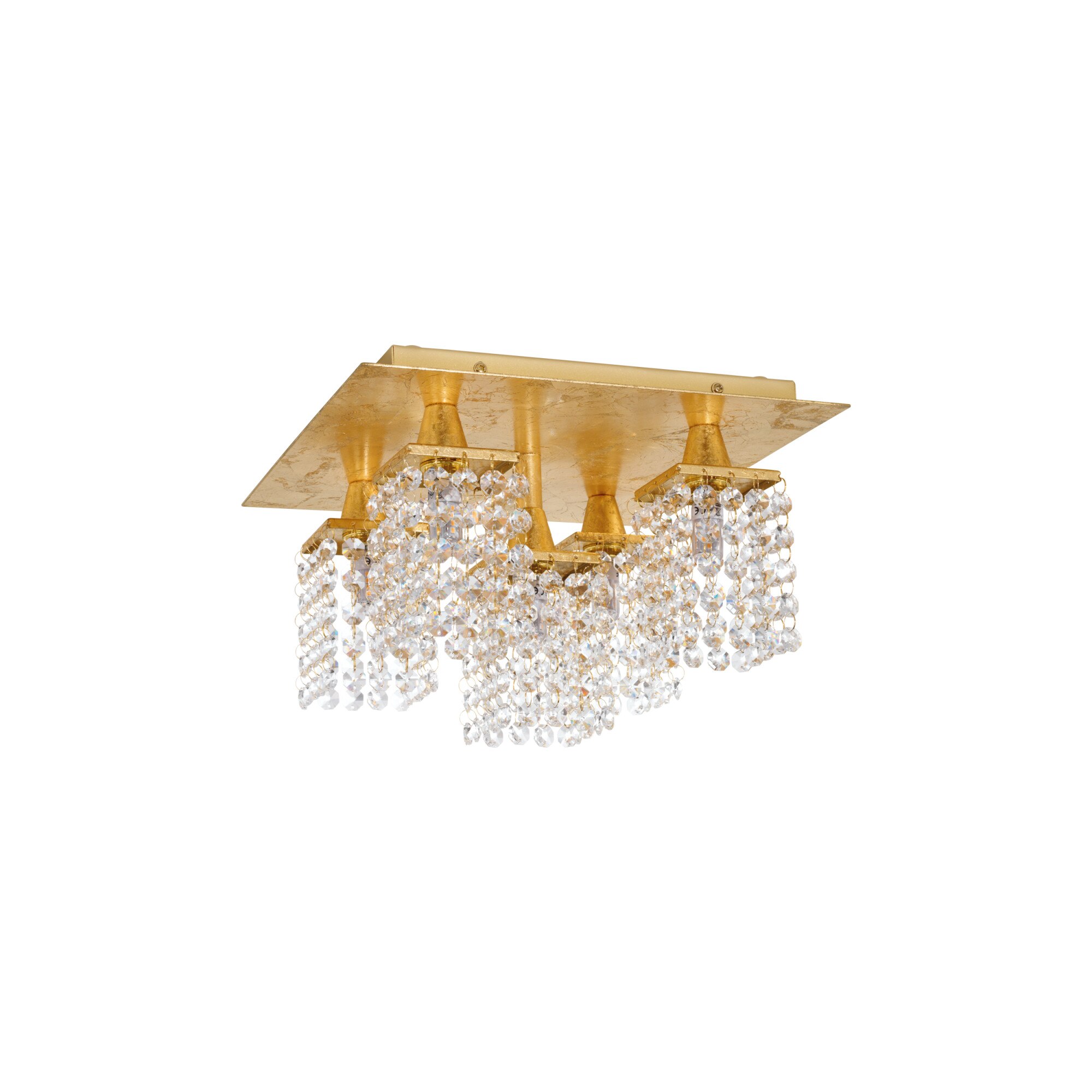 Plafoniera PYTON Auriu G9-LED, 97721, Metal, Auriu, 5X3W