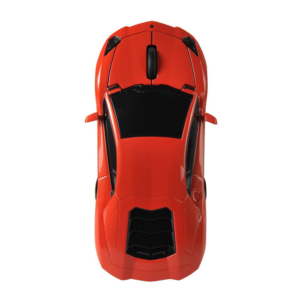 Mouse wireless Autodrive model Lamborghini Aventador, Portocaliu