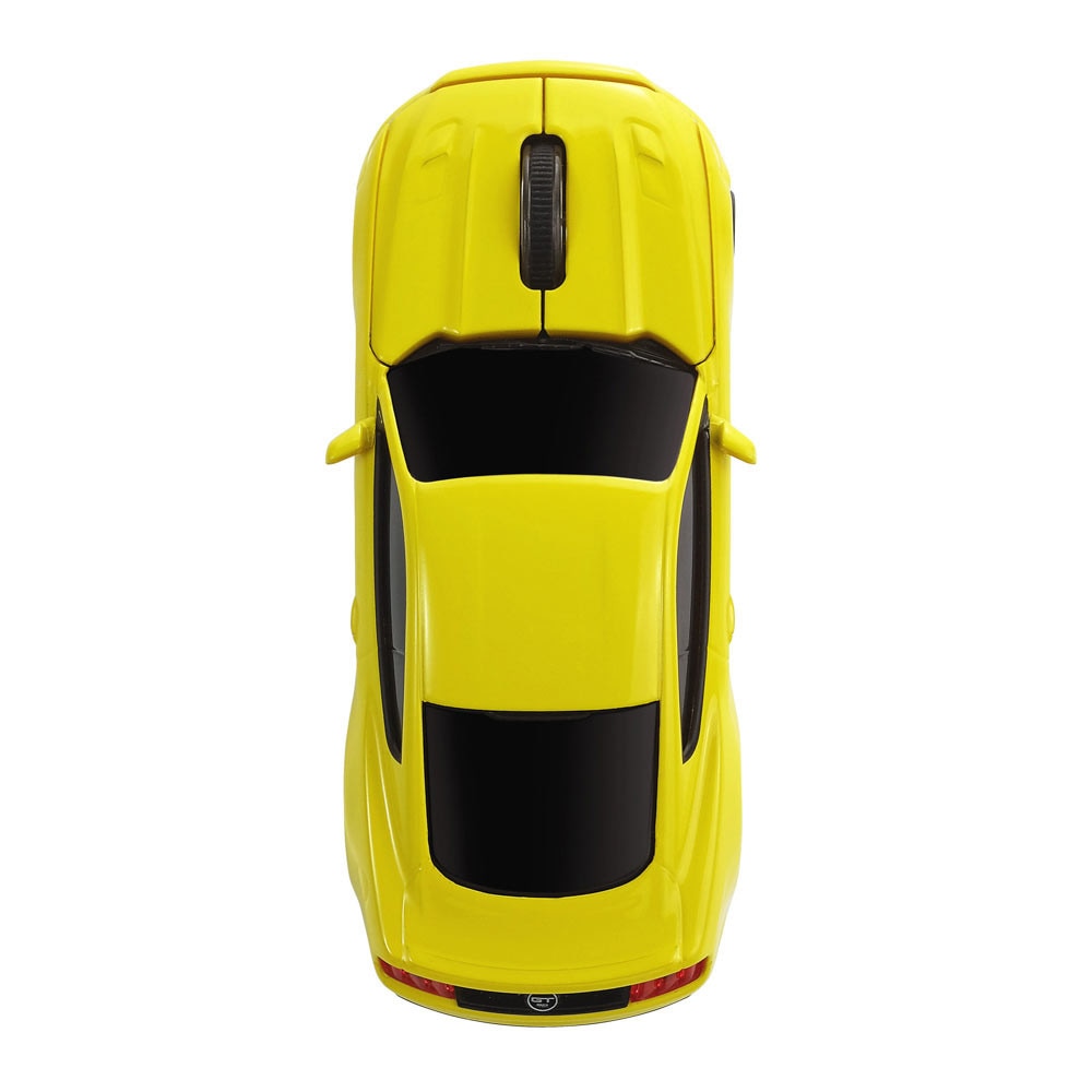 Mouse wireless Ford Mustang GT 2015 AutoDrive, Galben