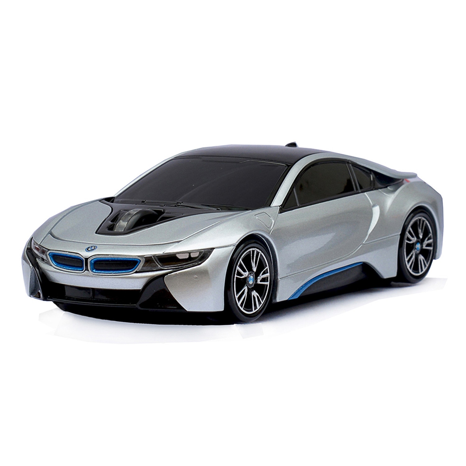 Mouse USB wireless Lamax BMW i8, Argintiu