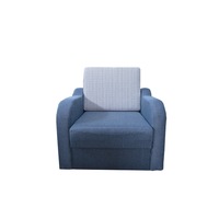 Fotoliu extensibil TONIMOB, Relaxa, Tip pat simplu, Bleumarin, 87x85x90