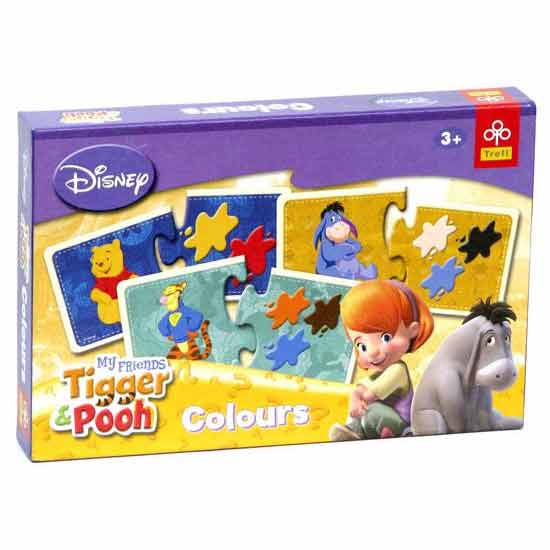 Joc educativ Trefl, Colours, Tigger si Pooth