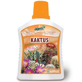 Ingrasamant Agro, Pentru cactusi si plante suculente, Pentru inflorire abundenta, 250 ml Ingrasamant Agro, Pentru cactusi si plante suculente, Pentru inflorire abundenta, 250 ml