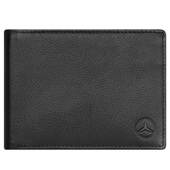 Portofel Clasic Mercedes cu Protectie RFID, Negru Portofel Clasic Mercedes cu Protectie RFID, Negru