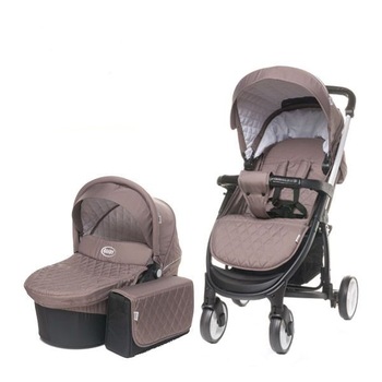 Carucior 2 in 1 Atomic 4Baby Brown Carucior 2 in 1 Atomic 4Baby Brown