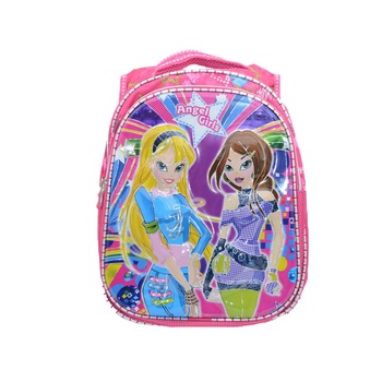 Ghiozdan pentru fetite cu imprimeu 3D NN Angel Girls GFAG1-R, Multicolor Ghiozdan pentru fetite cu imprimeu 3D NN Angel Girls GFAG1-R, Multicolor