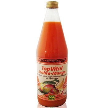 Suc de Mango Bio Top Vital 750ml Schoenenberger Suc de Mango Bio Top Vital 750ml Schoenenberger