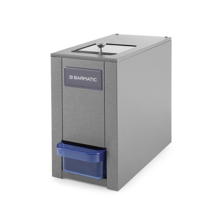 Zdrobitor electric profesional pentru gheata 120 W 180 kg/h Hendi Negru 180x320x(H)330 mm