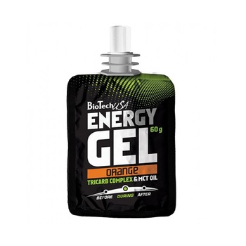Complex energizant Energy Gel, 15 plicuri, Biotech Complex energizant Energy Gel, 15 plicuri, Biotech