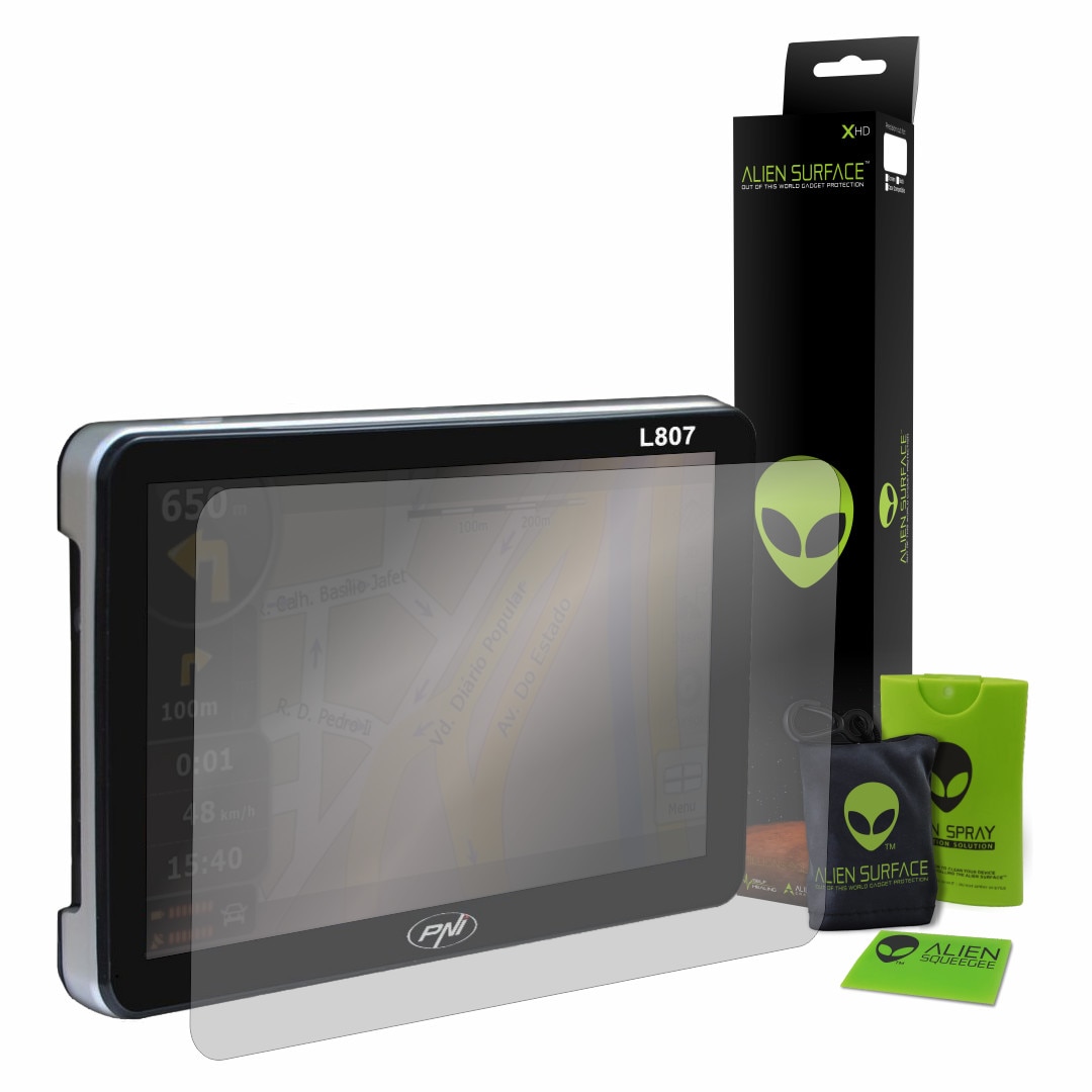 Folie Alien Surface XHD, PNI L807, 7.0 inch, protectie ecran + Alien Fiber Cadou
