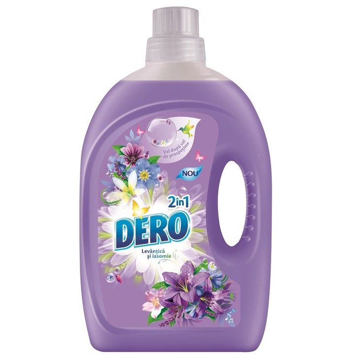 Detergent lichid Dero Levantica, 2L, 40 spalari