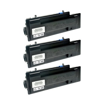 Set 3 Cartuse toner TK 340 BK 36000 Pag compatibile Kyocera FS-2020 D / FS-2020 DN / FS-2020 Series Set 3 Cartuse toner TK 340 BK 36000 Pag compatibile Kyocera FS-2020 D / FS-2020 DN / FS-2020 Series